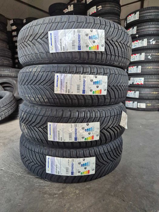 4 Anvelope M+S VARA IARNA 4Sezoane - 185/65/15 88H - Michelin Cross Climate 2 - NOU - DOT 4823 !