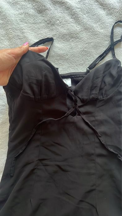 Черна лятна рокля