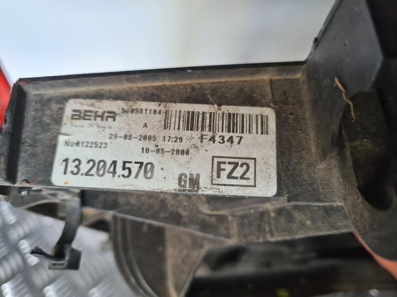 Electroventilator 3 pini Opel Corsa C 1.2 i 16v; 1.4 i 16v Z12XEP; Z14