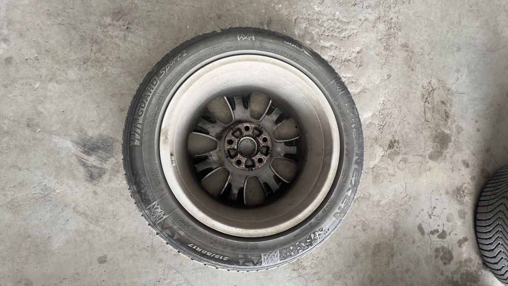 Джанти с гуми Opel 5x120