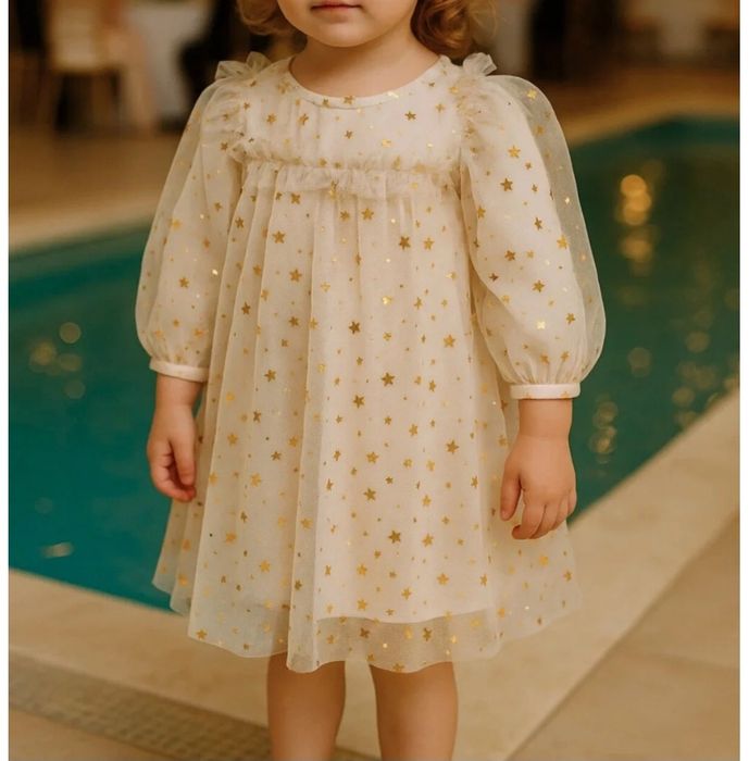 Детска рокля размер 3-6 месеца