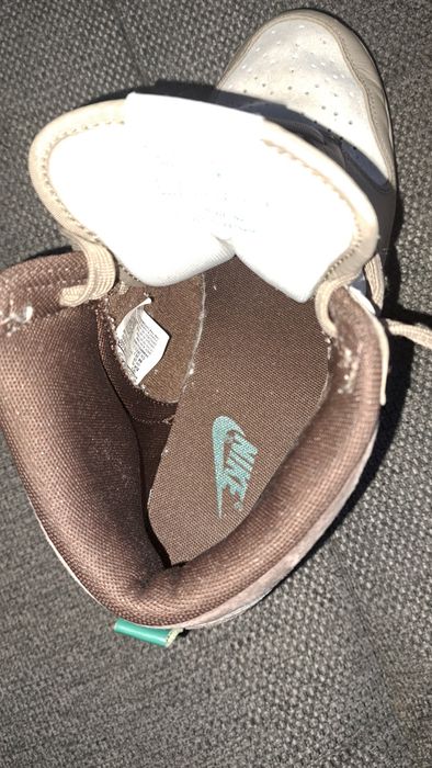 Ghete Nike Dunk light brown