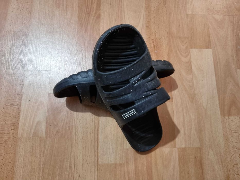 Slapi papuci de casa si de curte - plastic moale nr 41