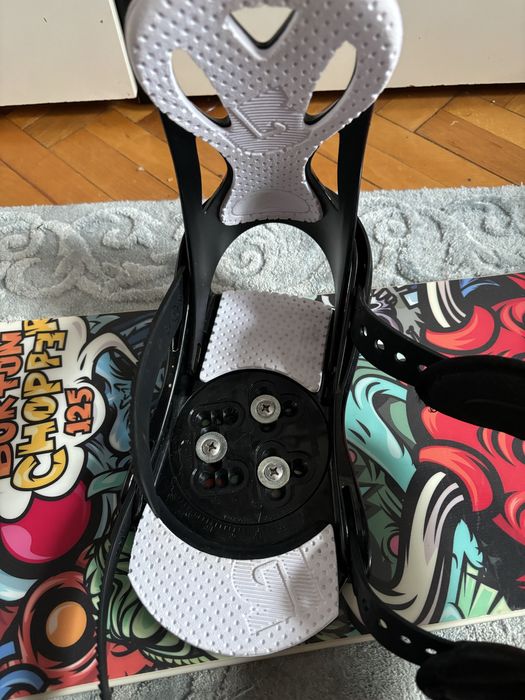 Snowboard Burton 125 cm complet – boots 36.5 – stare impecabilă