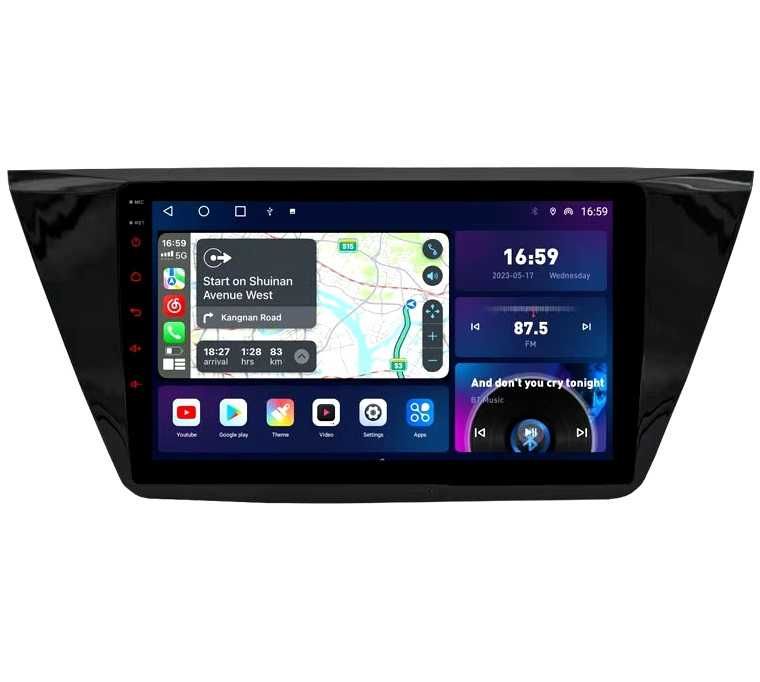 Мултимедия, CARPLAY, WAZE, за VW Touran, Андроид, 2 DIN, volkswagen, 10”, навигация, Android, Touran VW, 2016, 2017, 2018, 2019 година