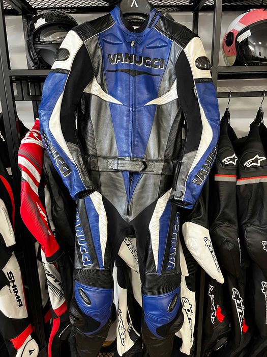 Kожен мото екип VANUCCI SERIES 2.0 ,2 части ,52 M-L ,всички протектори