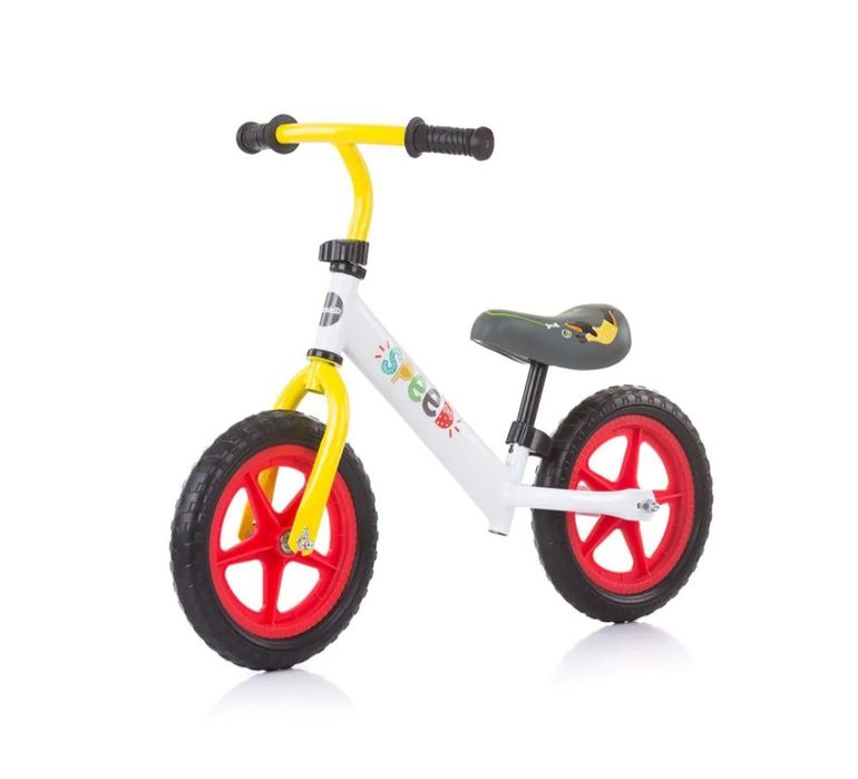 CHIPOLINO Баланс колело без педали СПИЙД 12'' Зелен и  Мулти