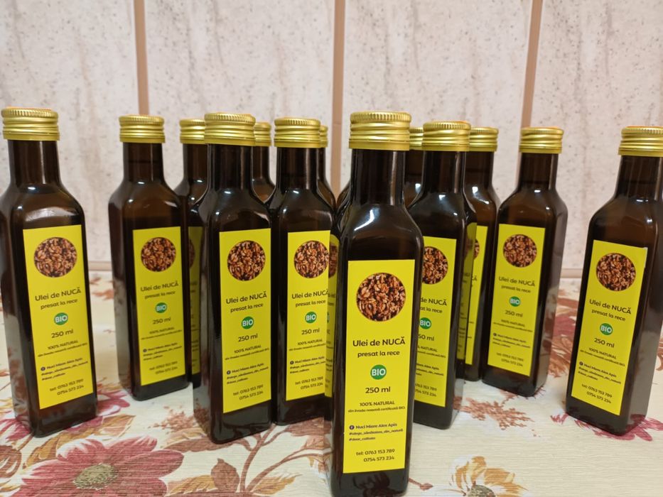 Ulei de nucă presat la rece 2026