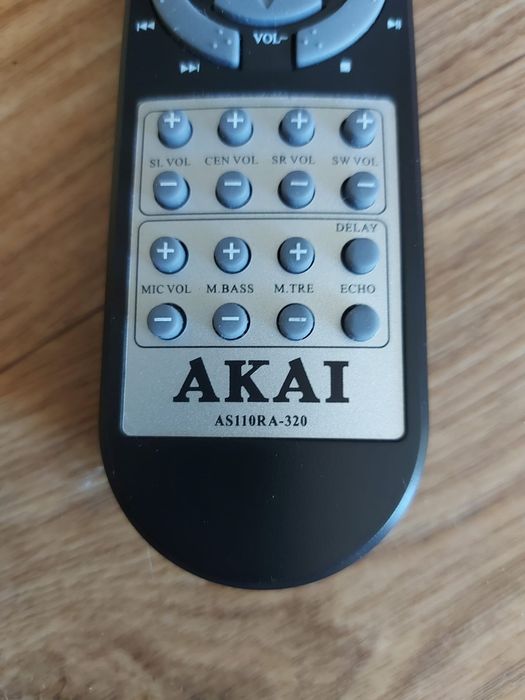 Telecomanda Amplificator Akai AS110RA-320. Telecomanda este