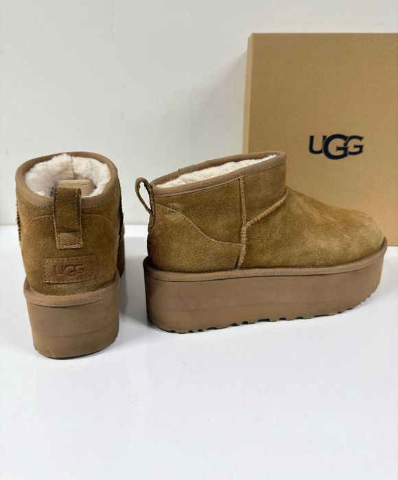 UGG Classic Ultra Mini Platform (Честнът) - Размер 40 (25 см стелка)