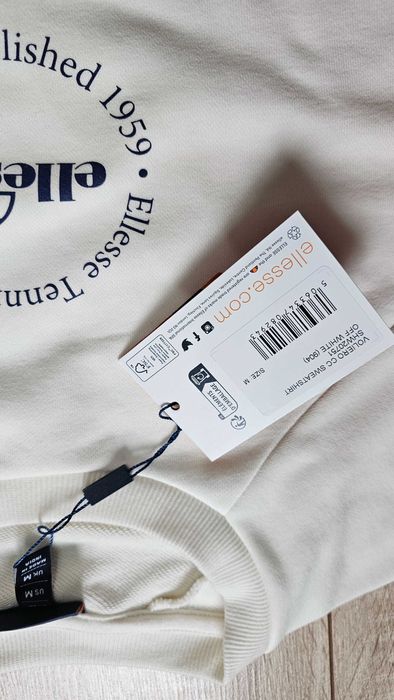 Мъжка бяла елегантна блуза Ellesse в размер М