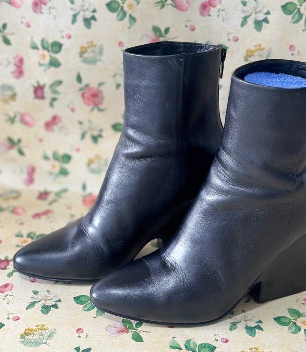 Botine elegante Musette din piele naturală