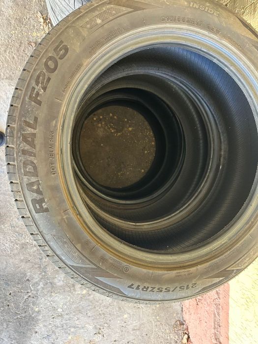 Продам летние шины 215/55 р17
