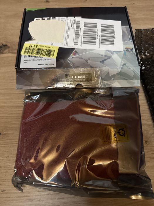 Placa video GPU low profile QTHREE RX 550 4Gb GDDR5,HDMI,VGA,DVI