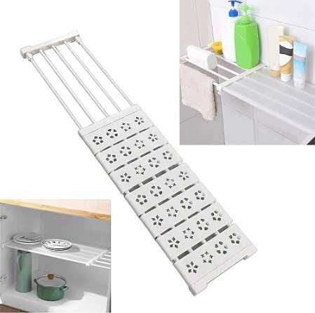 Разширяем допълнителен рафт за гардероб и шкаф без дупчене