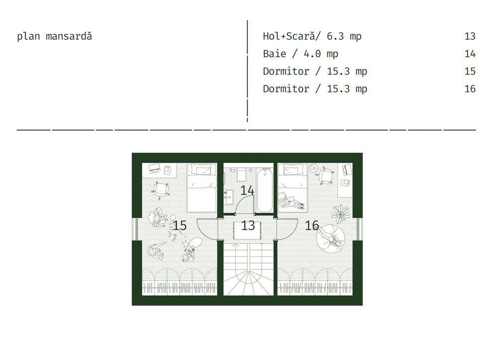 Casa PIET Cartier Colina Park ZM Oradea, C.Energetic A, 2 parcari