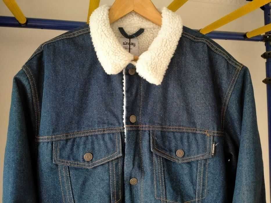 Мужская куртка джинсовая