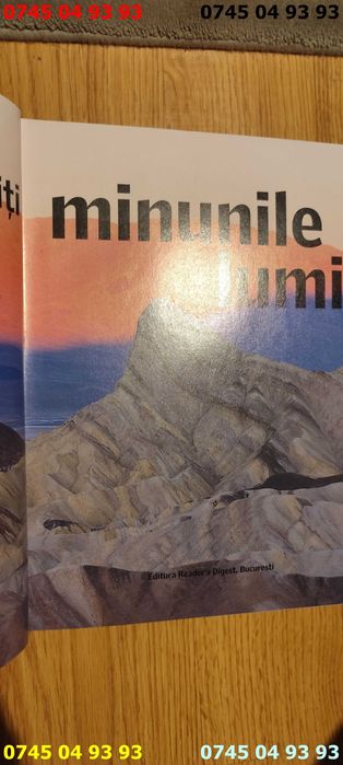 carte carti descoperiti minunile lumii cartonata ca noua