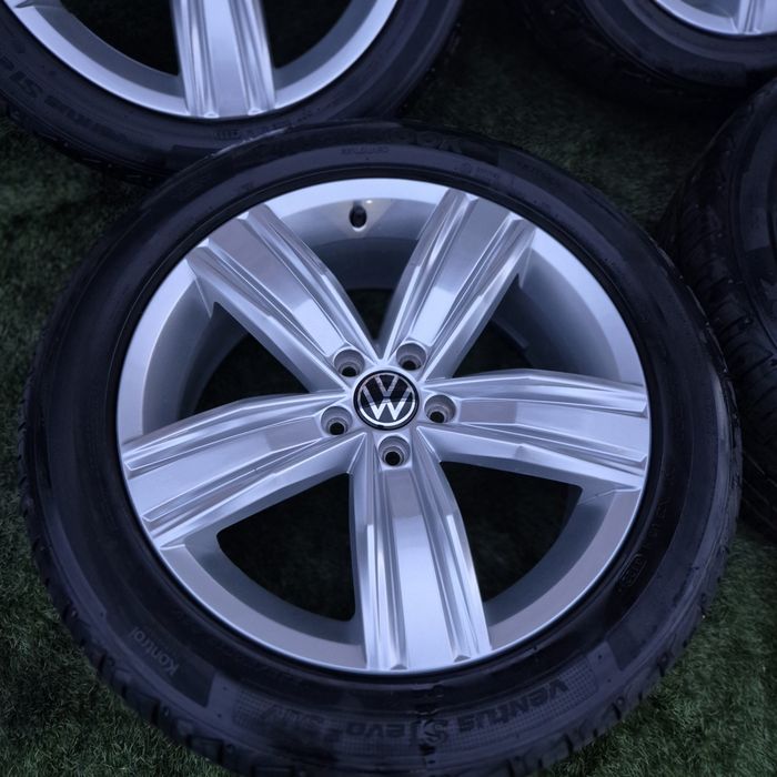 Jante Tiguan R 19 5x112 cu 235 50 19 7mm Impecabile!