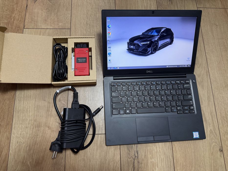 Tester/Diagnoza Odis S25+E19+Elsawin6.0 instalate pe laptop Dell 7290+VNCI 6154A