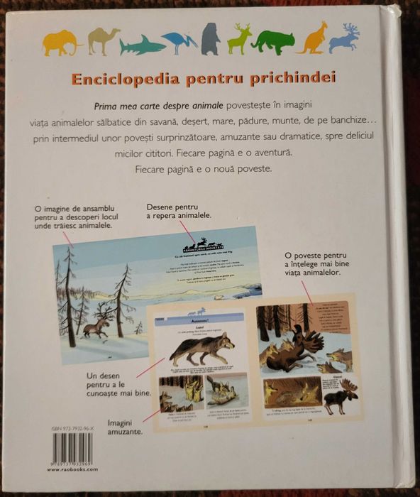 carte educativa Prima mea carte despre animale - Larousse