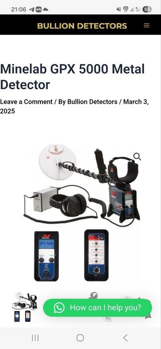 Minelab GPX 5000  Metal Detector  бу состояние отличное