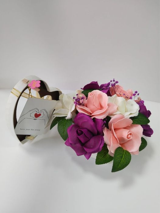 мыльные розы, цветы