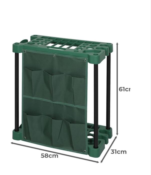 Organizator pentru unelte de grădină cu geantă, nouă
- capacitate de î