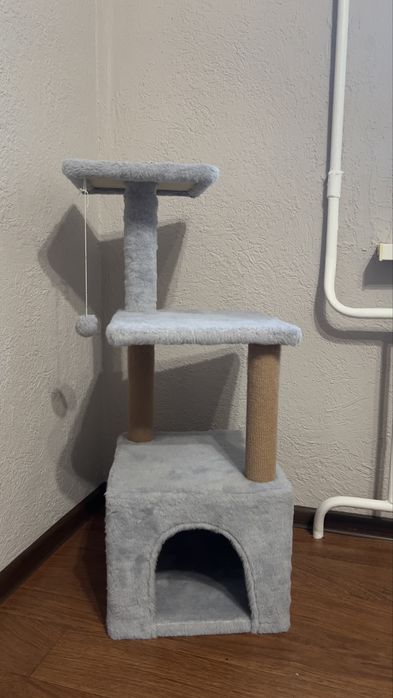 Когтеточка. Домик для кота