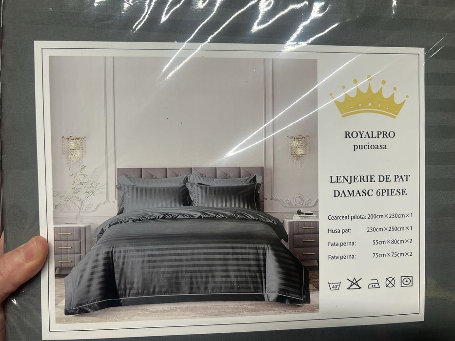 Lenjeri de pat Damasc Hotel