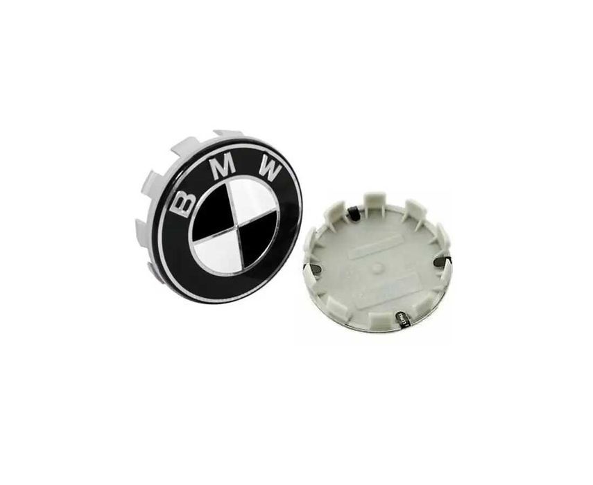 set 4 capace 68mm bmw negru pentru jante aliaj originale bmw