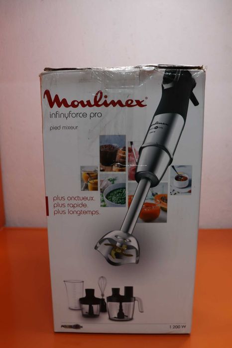 Moulinex Infinyforce Pro DD95JD10 1200W 5в1, лек дефект на едната купа, ДЕФЕКТ!