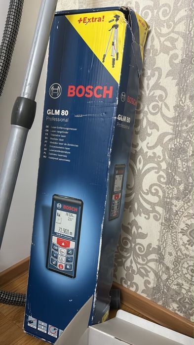 Bosch GLM 80 professional + штатив лазерный диаметр