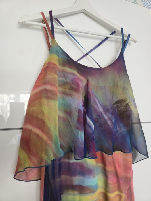 Дамска ефирна рокля - размер М