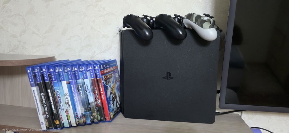 Продам PlayStation4 slim