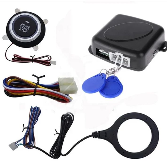 Имобилайзер за кола и Безключово палене, старт- стоп система 2бр чип