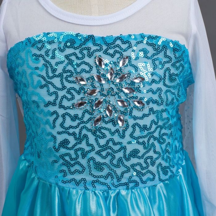 Rochie rochita Elsa Frozen NOUA 4, 5.6 ani