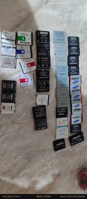 аккумуляторы и зарядные устройства для фотоаппаратов