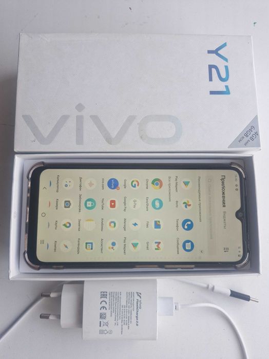 Vivo Y21 64 gb 4 ram