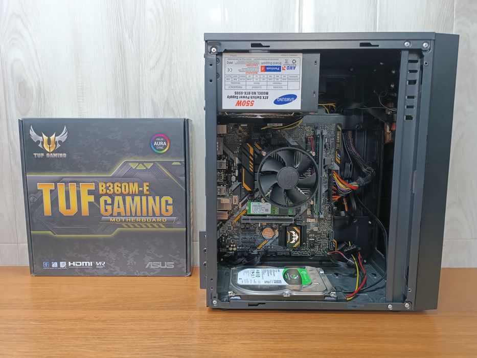 Продам компьютер или обмен на колонки S90 CPU i5-8400 ОЗУ 8GB, SSD 128