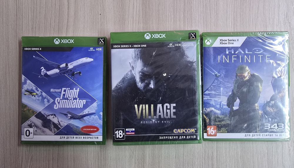 Xbox one, Xbox series X. Resident Evil.