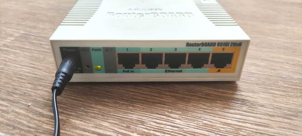 Роутер MikroTik RB951Ui-2HnD