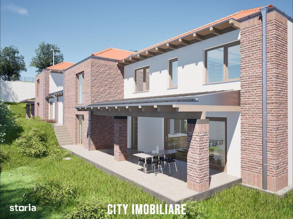 Teren intravilan 1.375 mp cu Proiect autorizat pentru duplex, Feleacu