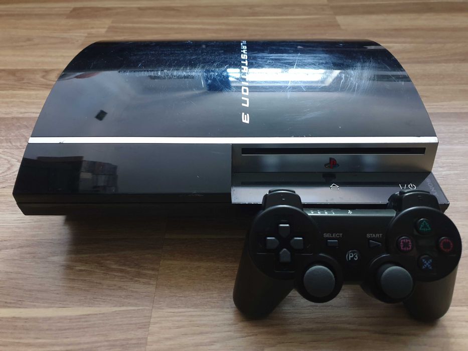 PS3 modat CFW 320 GB + 40 jocuri (GTA V, Red Dead, God of War, NFS)