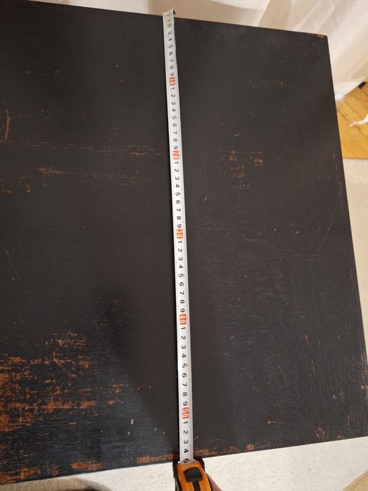 Дървена холна маса (разтегателна)