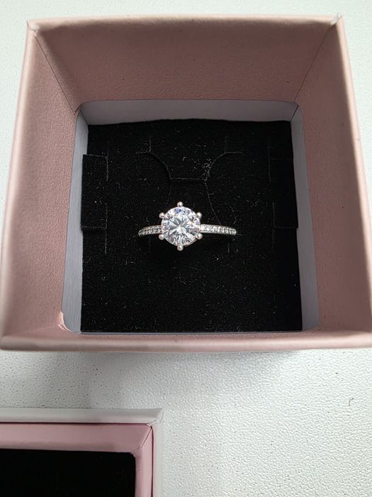 Pandora Set Bijuterii Originale - Inele și Lanț Argint 925