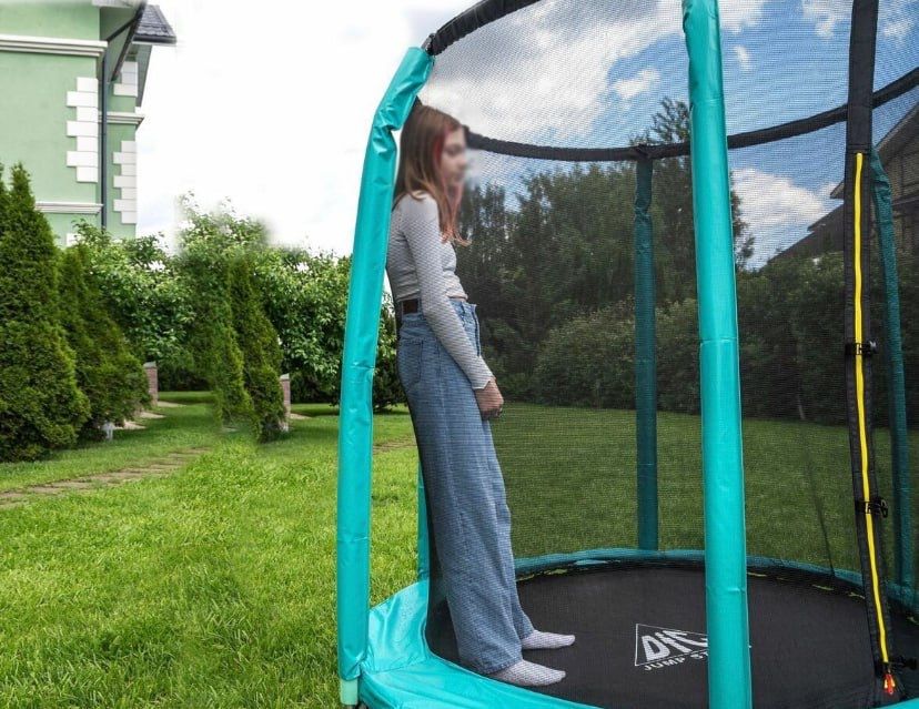 Батут детский каркасный 305 см