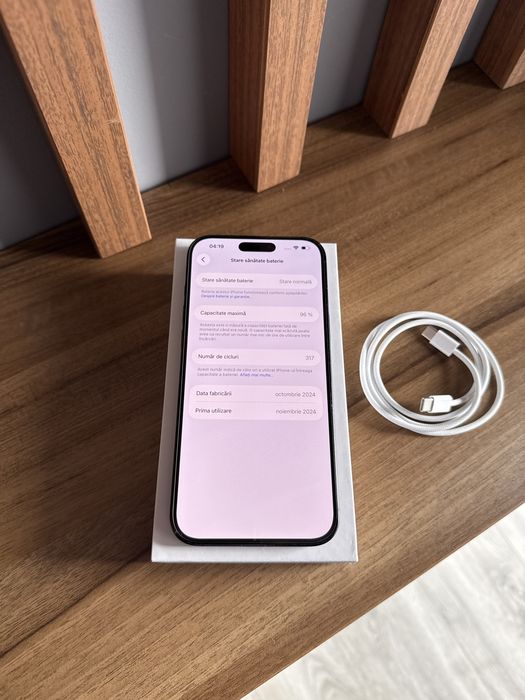Iphone 16 Pro Max 256GB - Baterie 96%