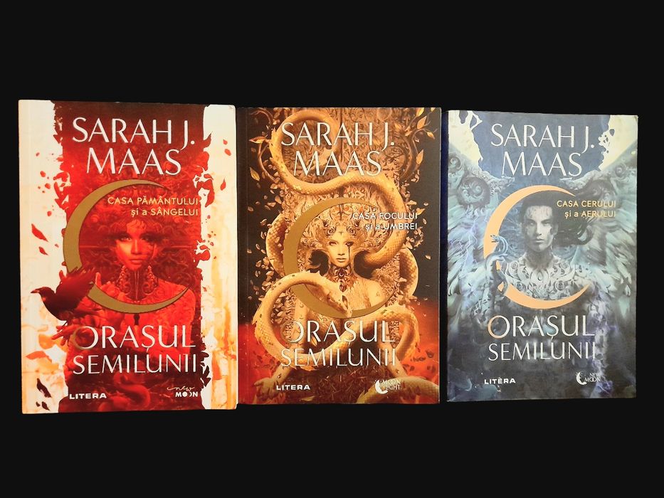 3 vol. Orașul Semilunii (Crescent City) - Sarah J Maas