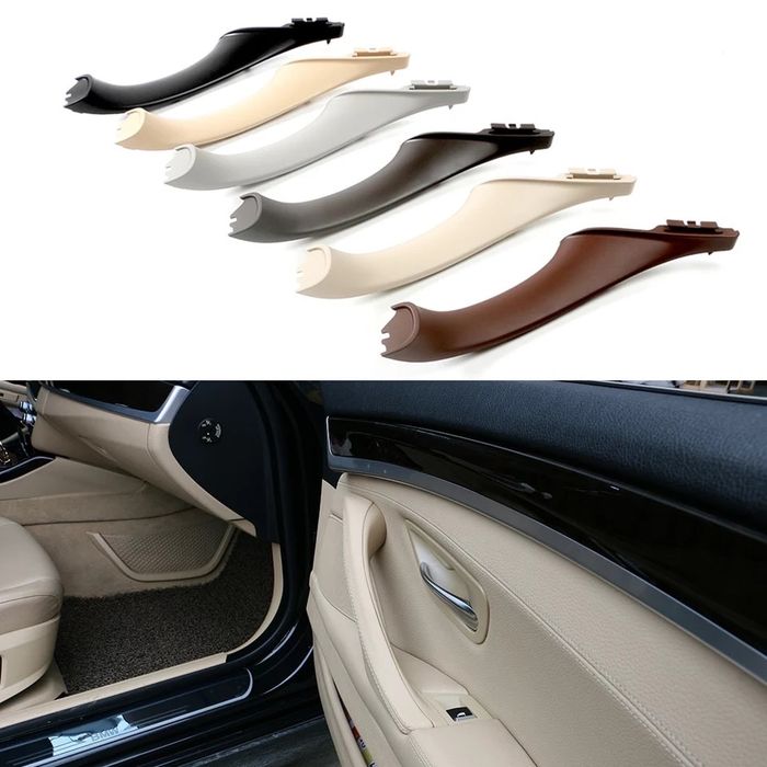 Maner sofer oglinzi rabatabile fata usa crem bej Bmw Seria 5 F10 F11